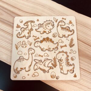 Mängupusle "Dinosaurused"