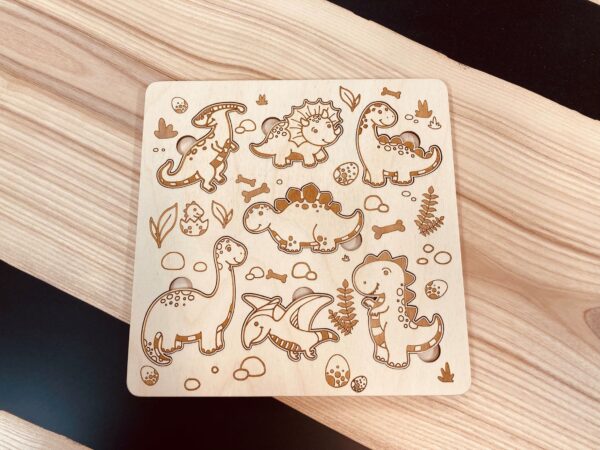 Mängupusle "Dinosaurused"