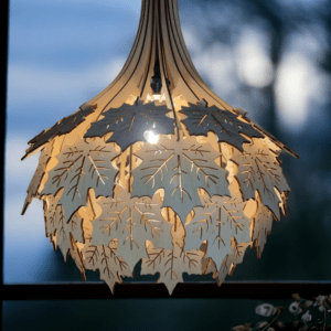 Puidust laelamp "Maple"
