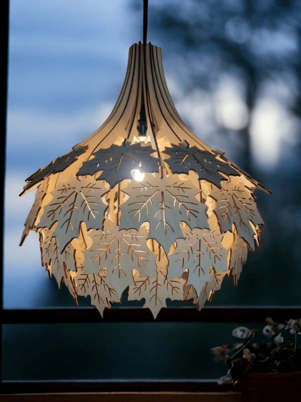 Puidust laelamp "Maple"