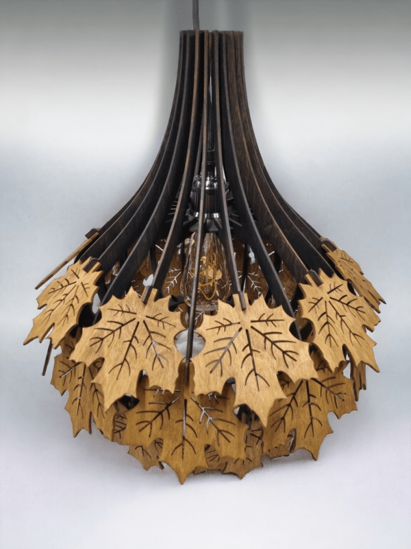 Puidust laelamp "Maple" - Image 3