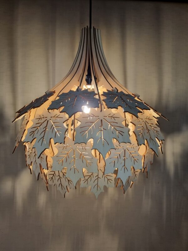 Puidust laelamp "Maple" - Image 4