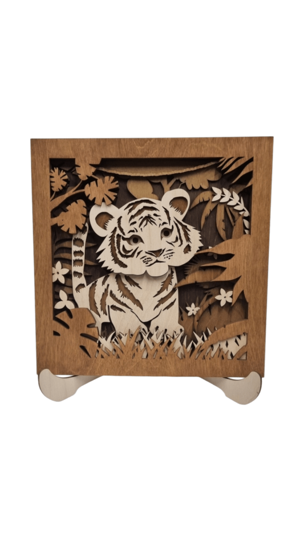 3D loomapilt "Tiiger" - Image 2