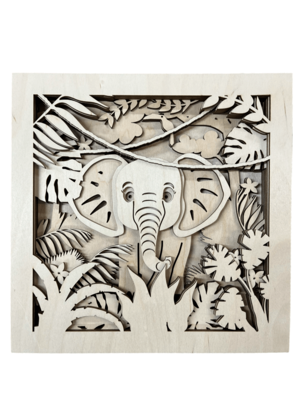 3D loomapilt "Elevant" - Image 3